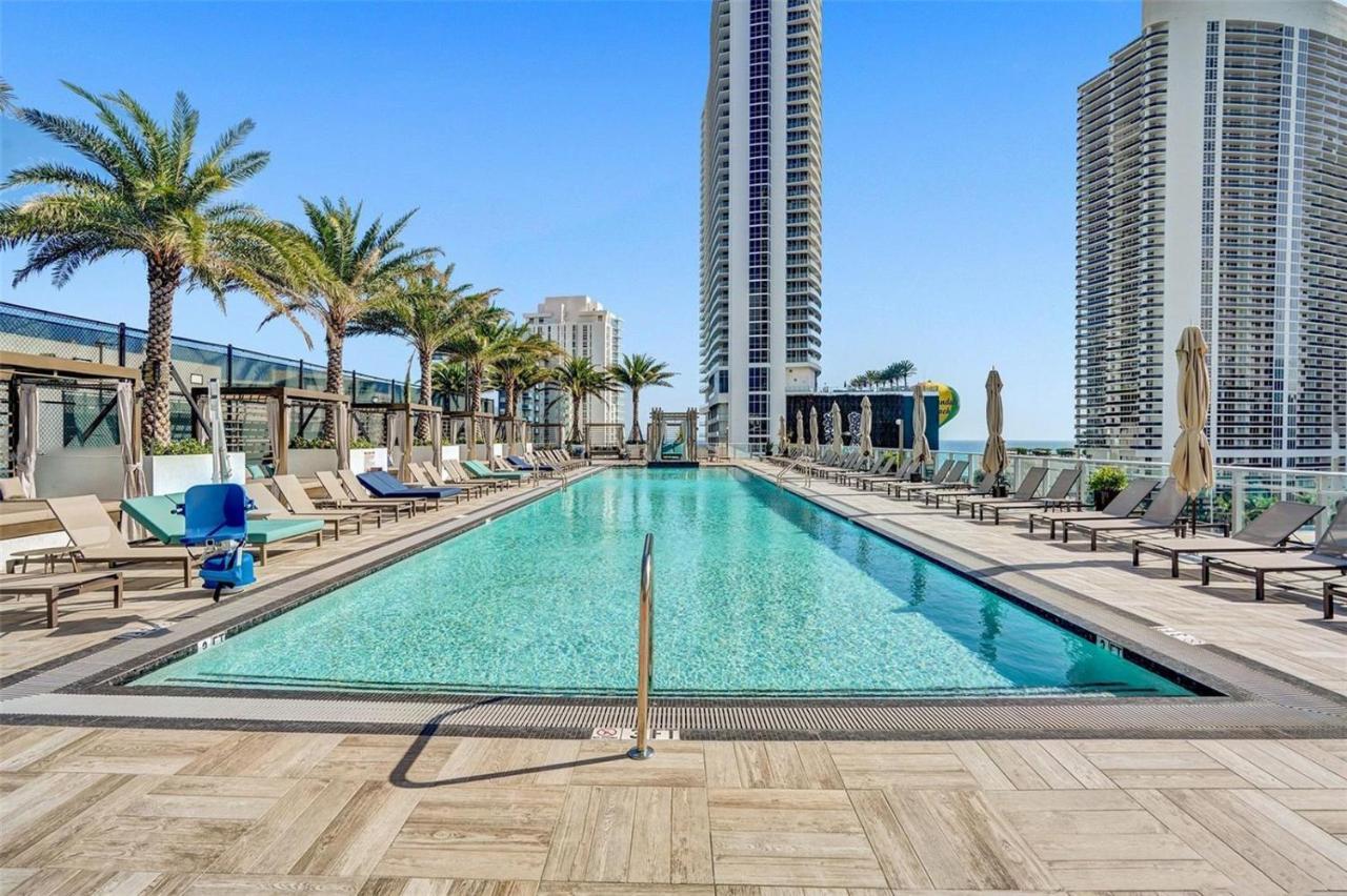 Hyde Beach House - Millionaire 2 Bd 2 Ba Apt, Direct Ocean View, 5 Min Walk To Ocean Hollywood Eksteriør bilde