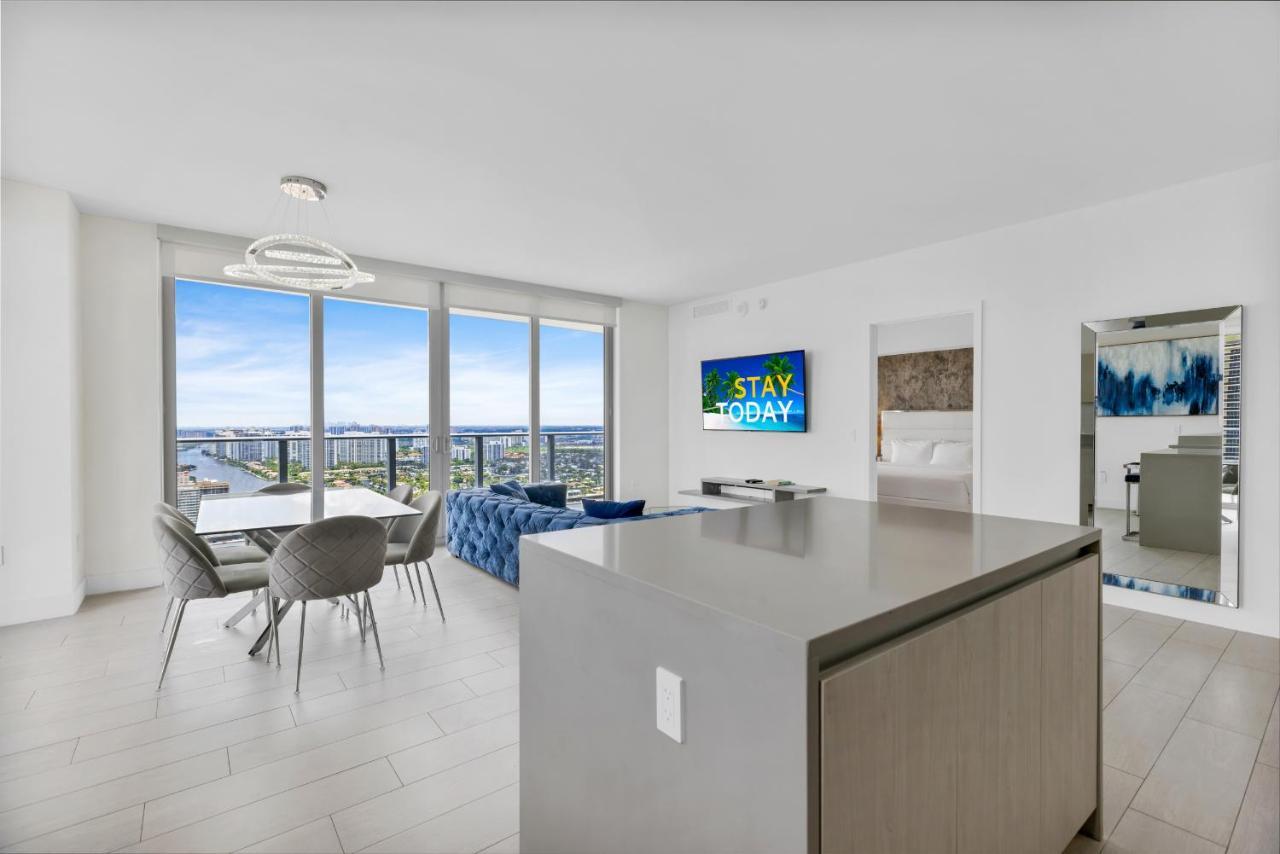 Hyde Beach House - Millionaire 2 Bd 2 Ba Apt, Direct Ocean View, 5 Min Walk To Ocean Hollywood Eksteriør bilde