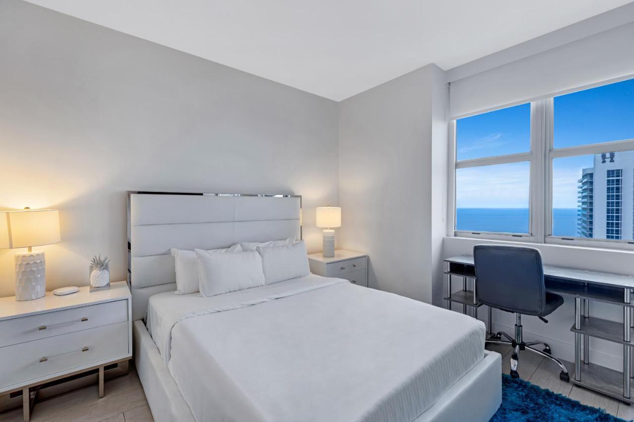 Hyde Beach House - Millionaire 2 Bd 2 Ba Apt, Direct Ocean View, 5 Min Walk To Ocean Hollywood Eksteriør bilde