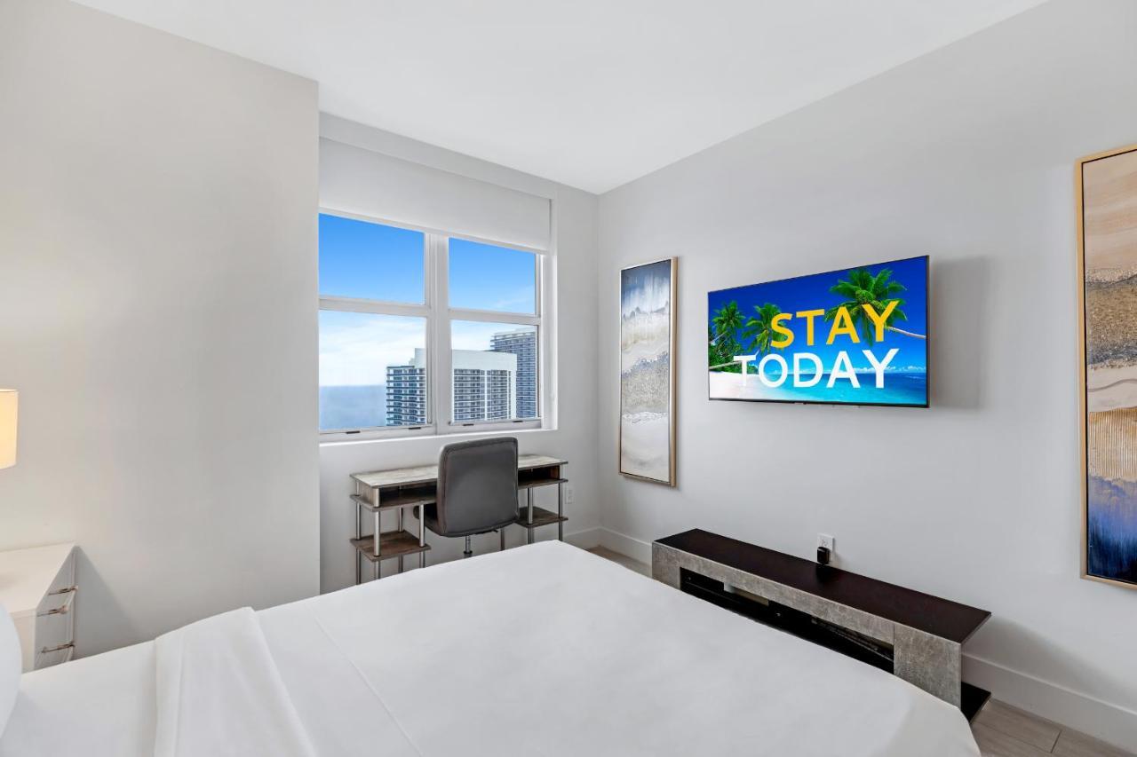 Hyde Beach House - Millionaire 2 Bd 2 Ba Apt, Direct Ocean View, 5 Min Walk To Ocean Hollywood Eksteriør bilde